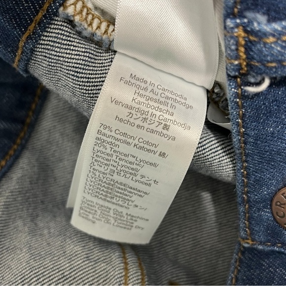 J. Crew Blue High Rise Skinny Jeans Size 27 - Picture 11 of 13